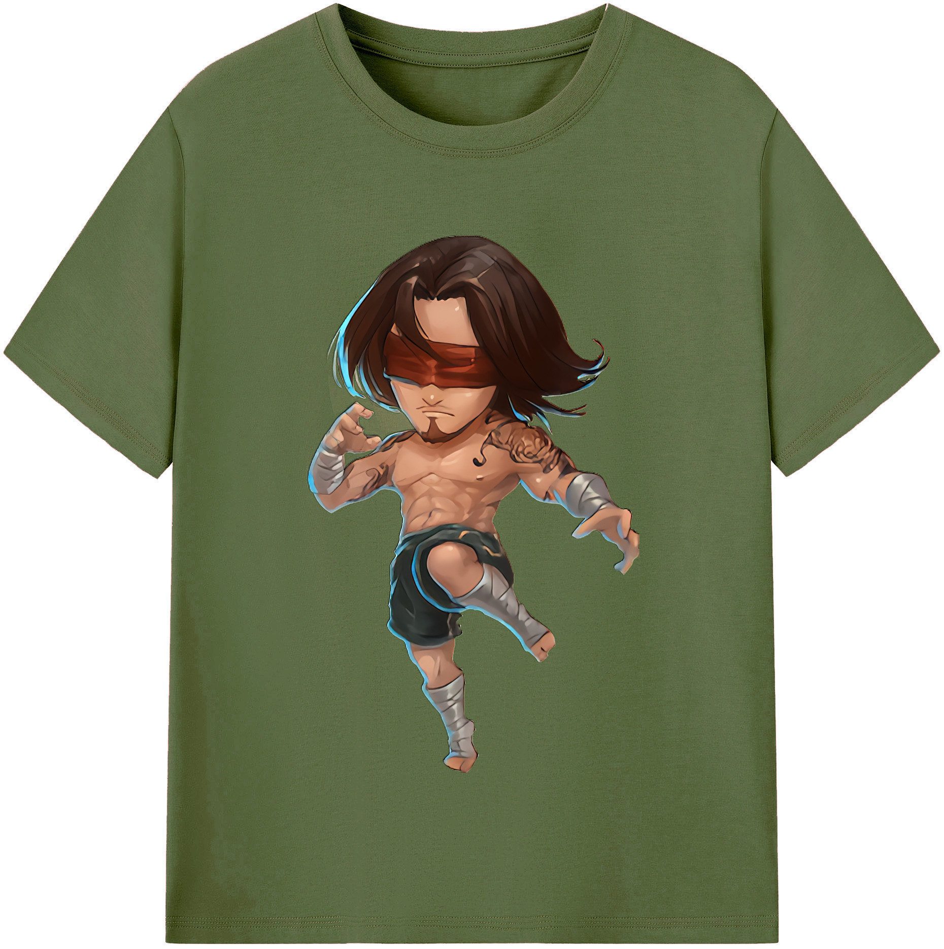リーグ・オブ・レジェンド League of Legends LOL 綿100％半袖Tシャツ（フロントプリント）